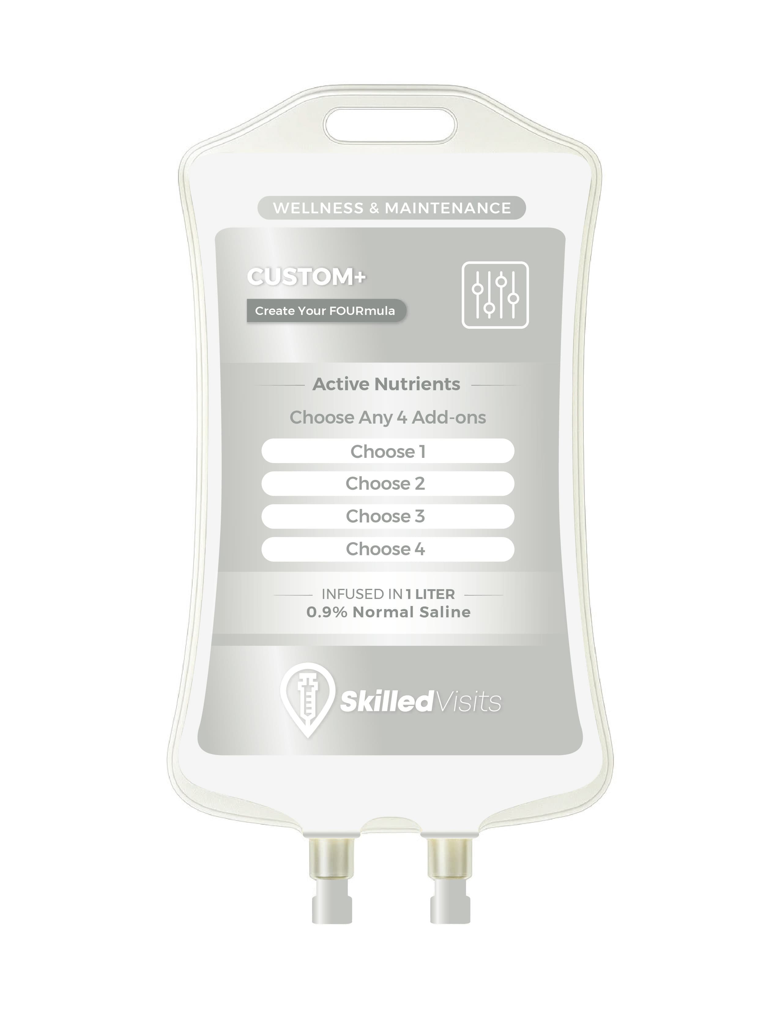 Custom+ IV bag