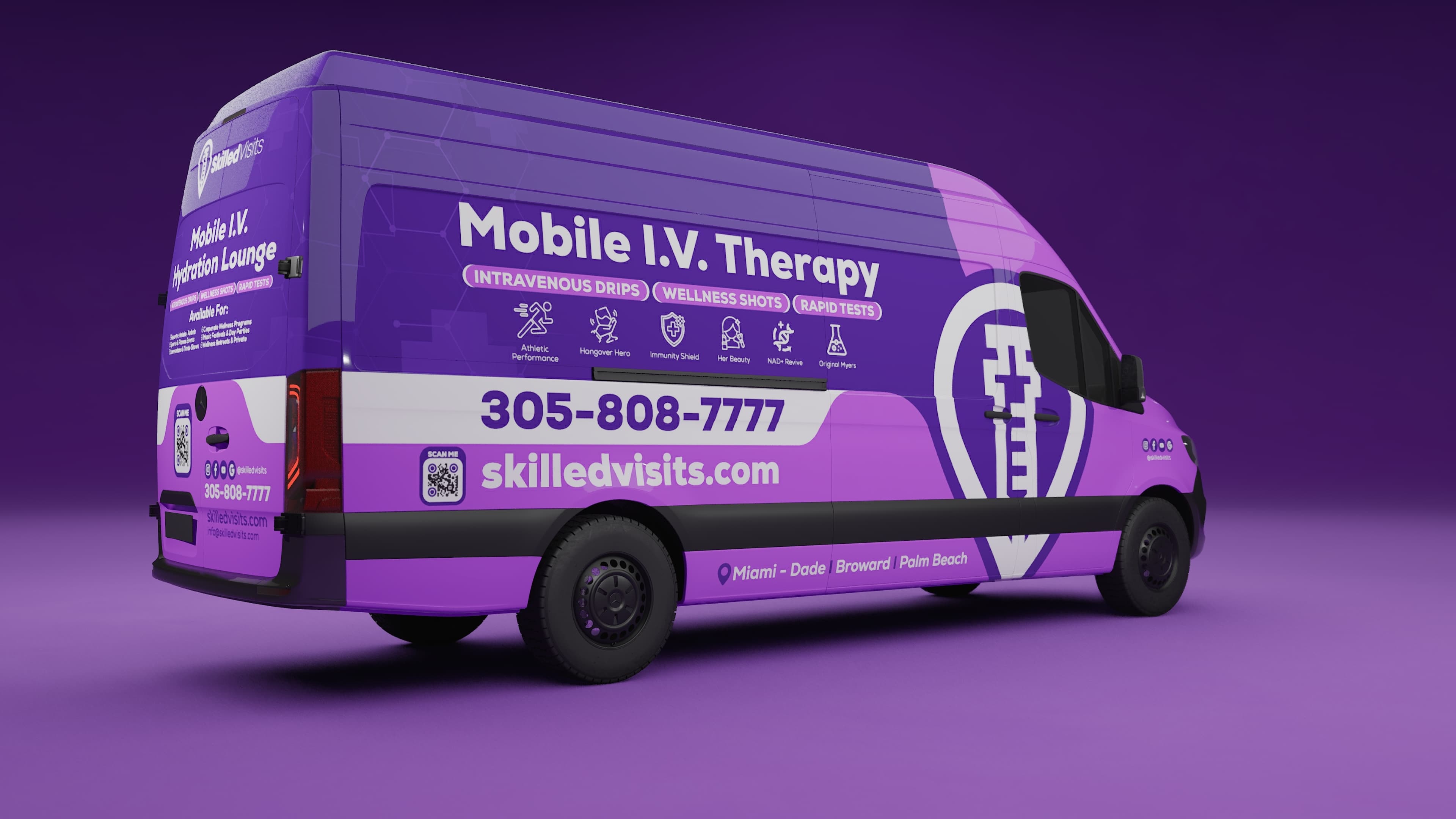Skilled Visits mobile IV lounge 4 of 5