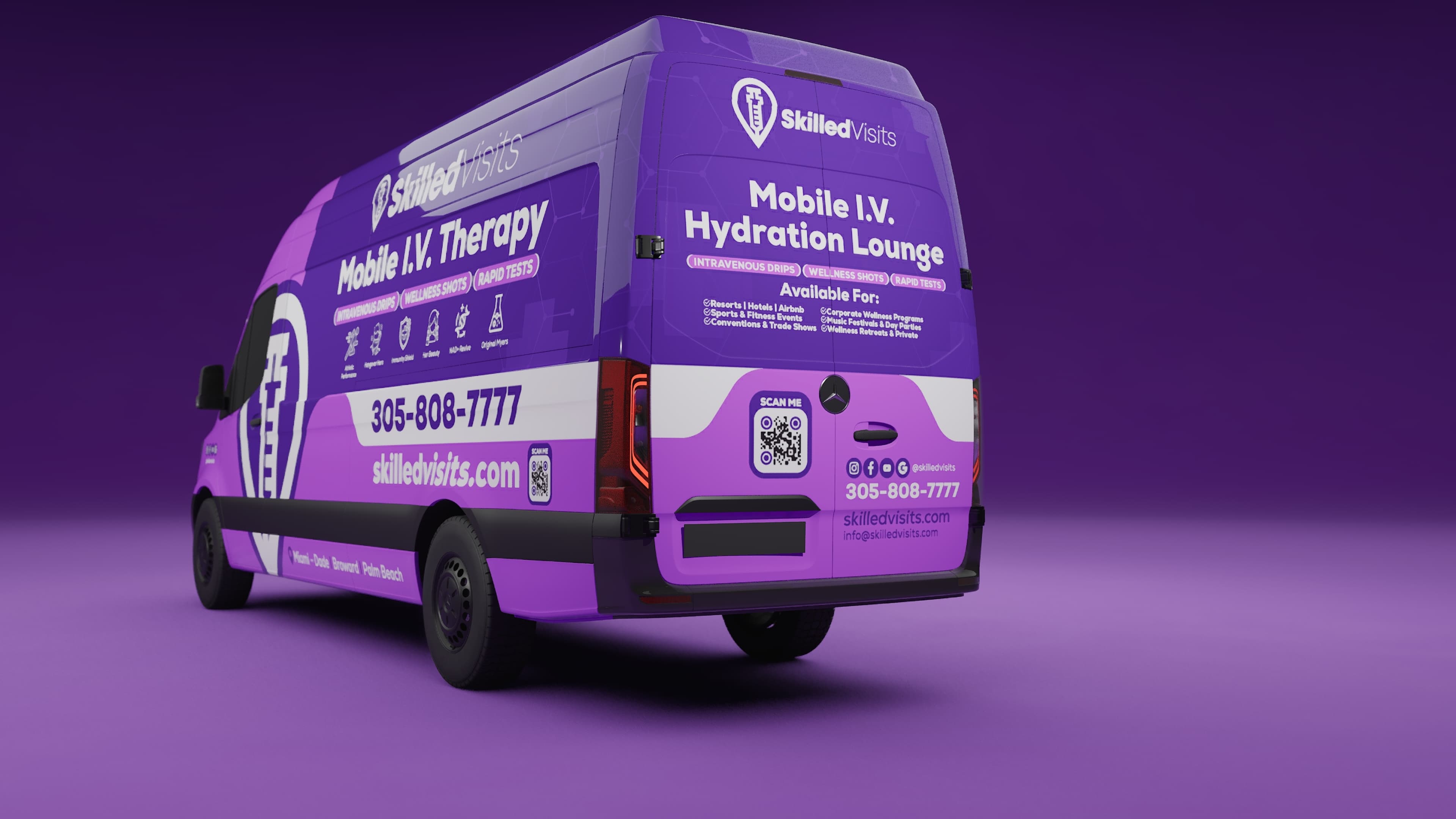 Skilled Visits mobile IV lounge 5 of 5