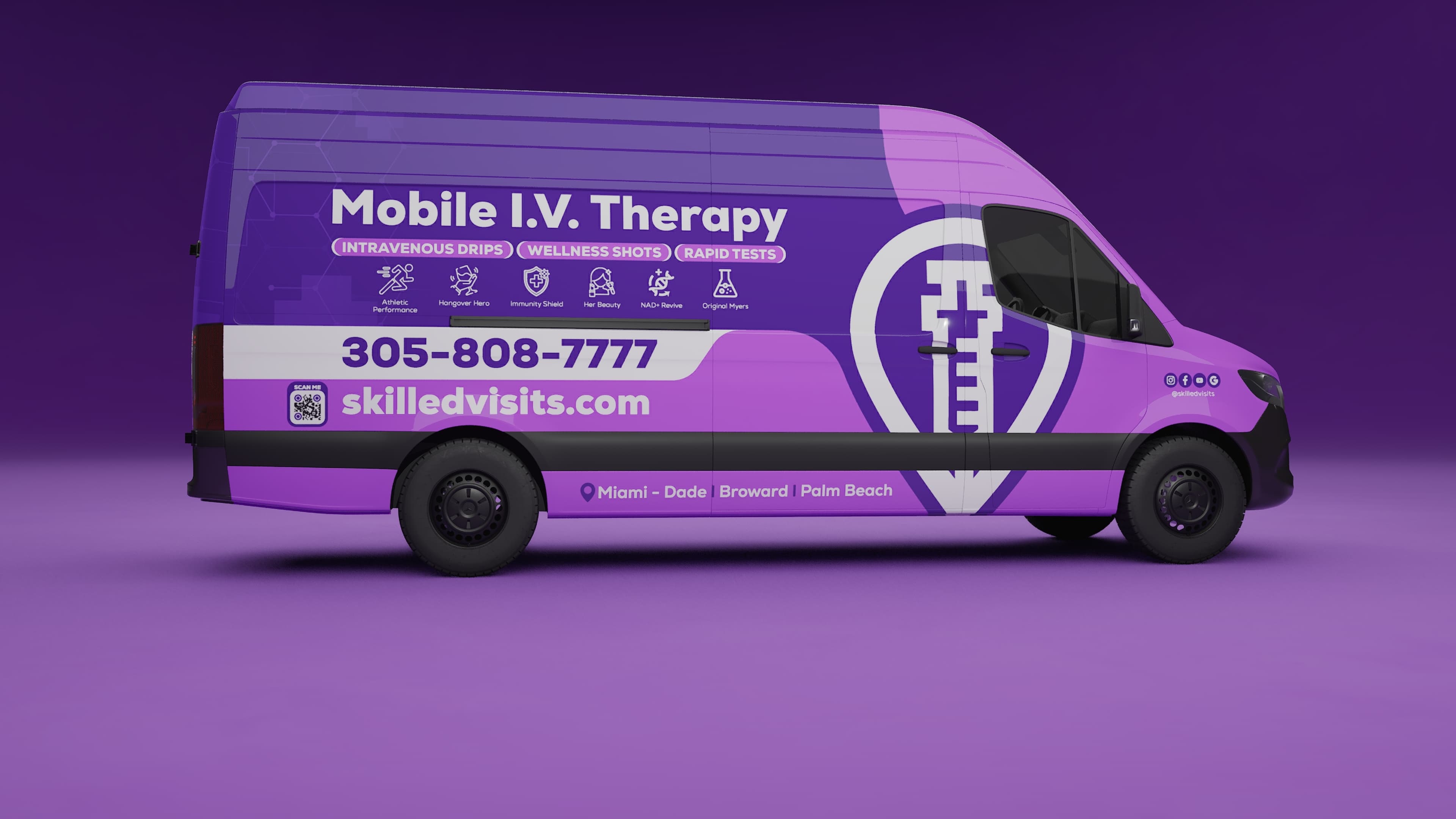 Skilled Visits mobile IV lounge 3 of 5